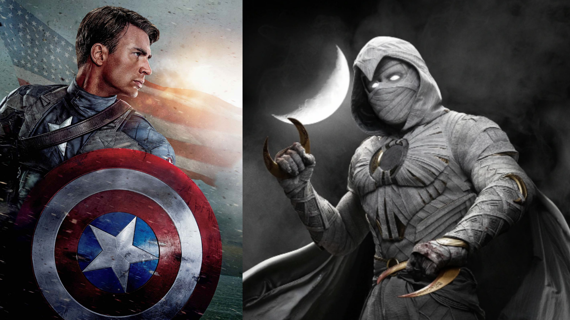 Moon Knight and Captain America
