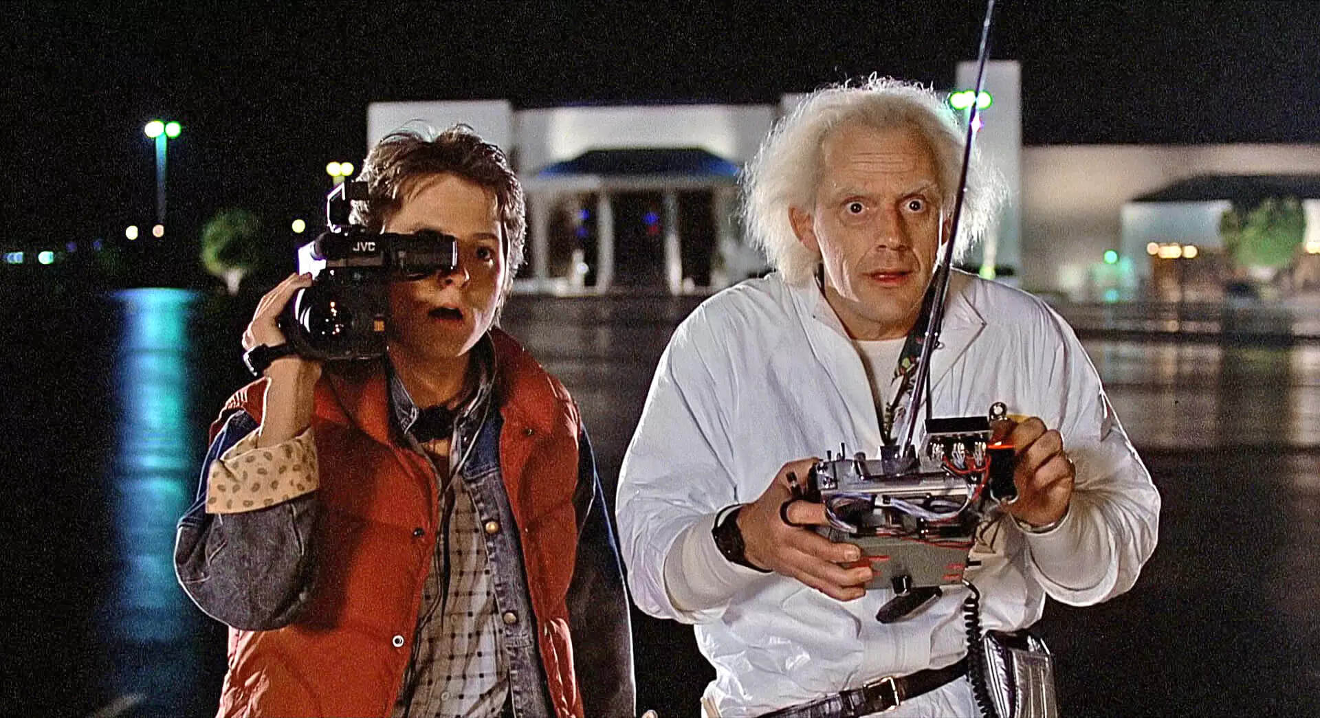 Michael J Fox in Back to the Future films