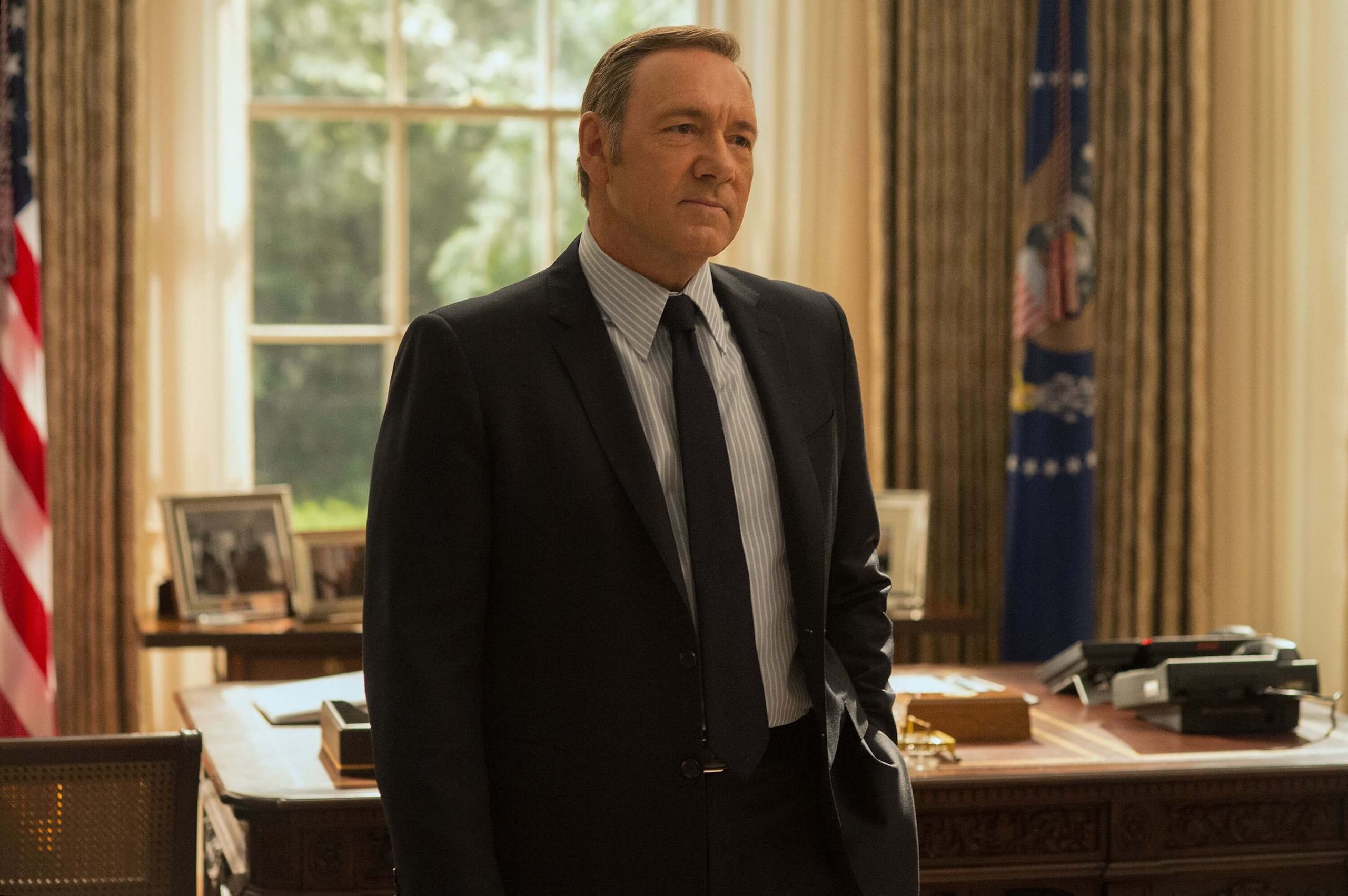 Spacey in Netflix's House of Cards.