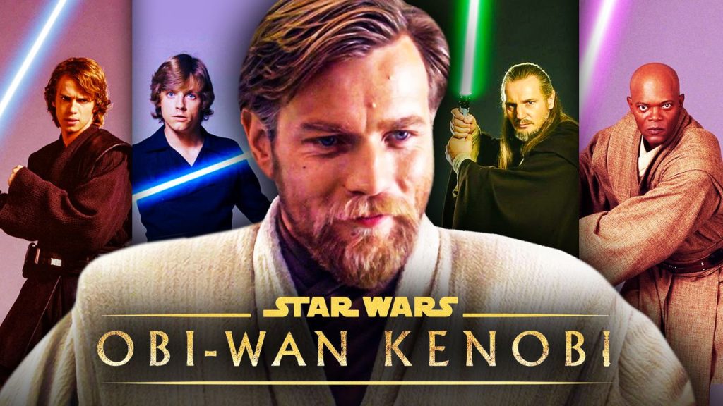 A poster of Obi-Wan Kenobi