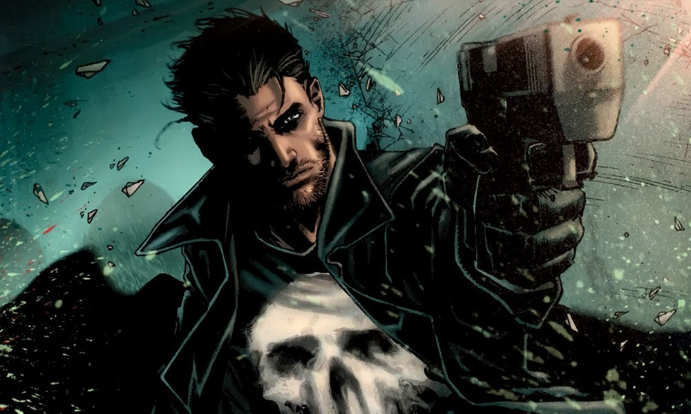 The punisher from the comics.