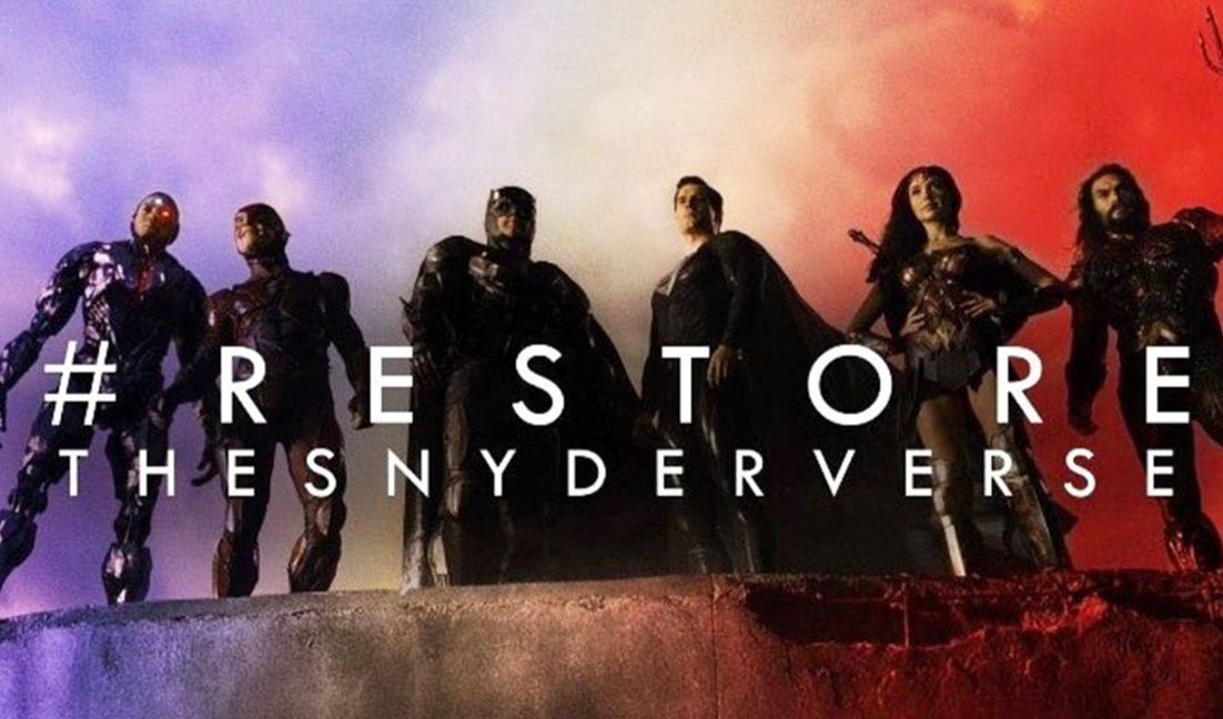 Restore the Snyderverse campaign poster.