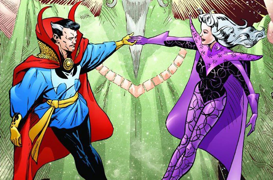 Doctor Strange and Clea.