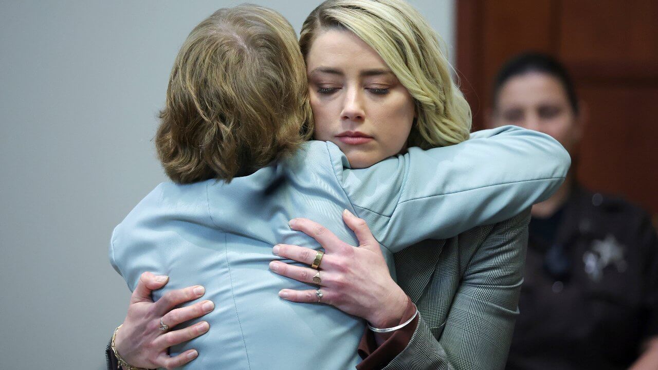 Amber Heard calls the verdict a setback