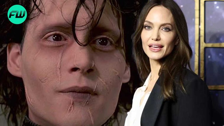 Angelina Jolie Had a Major Crush on Johnny Depp After Edwards Scissorhands