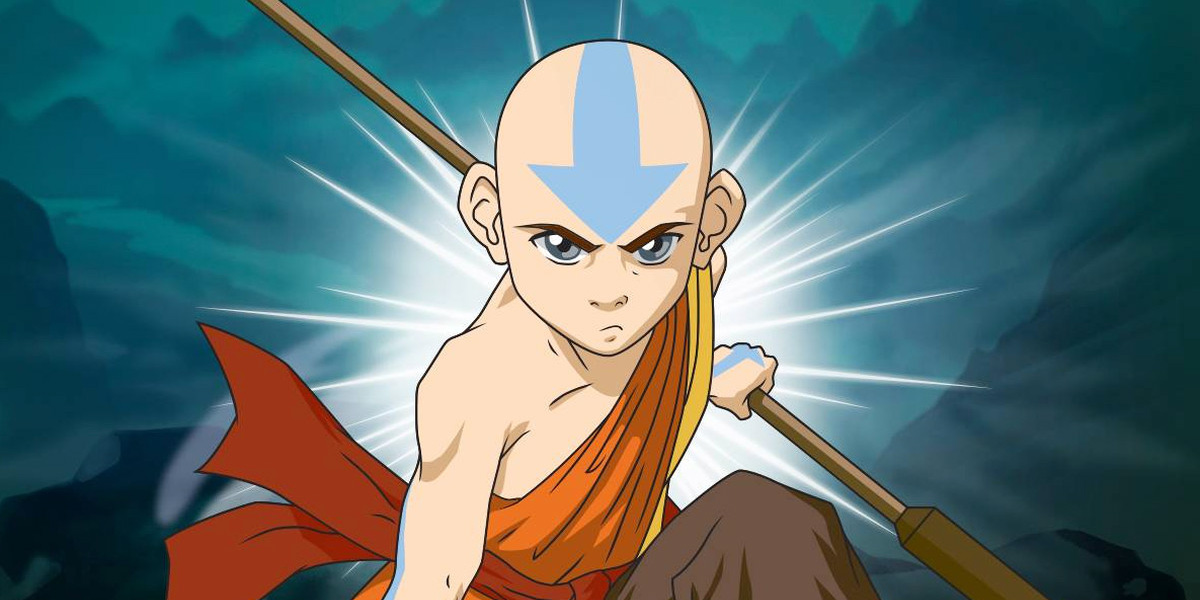 Avatar Aang from The Last Airbender animated series
