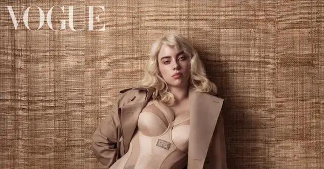 Billie Eilish on British Vogue cover