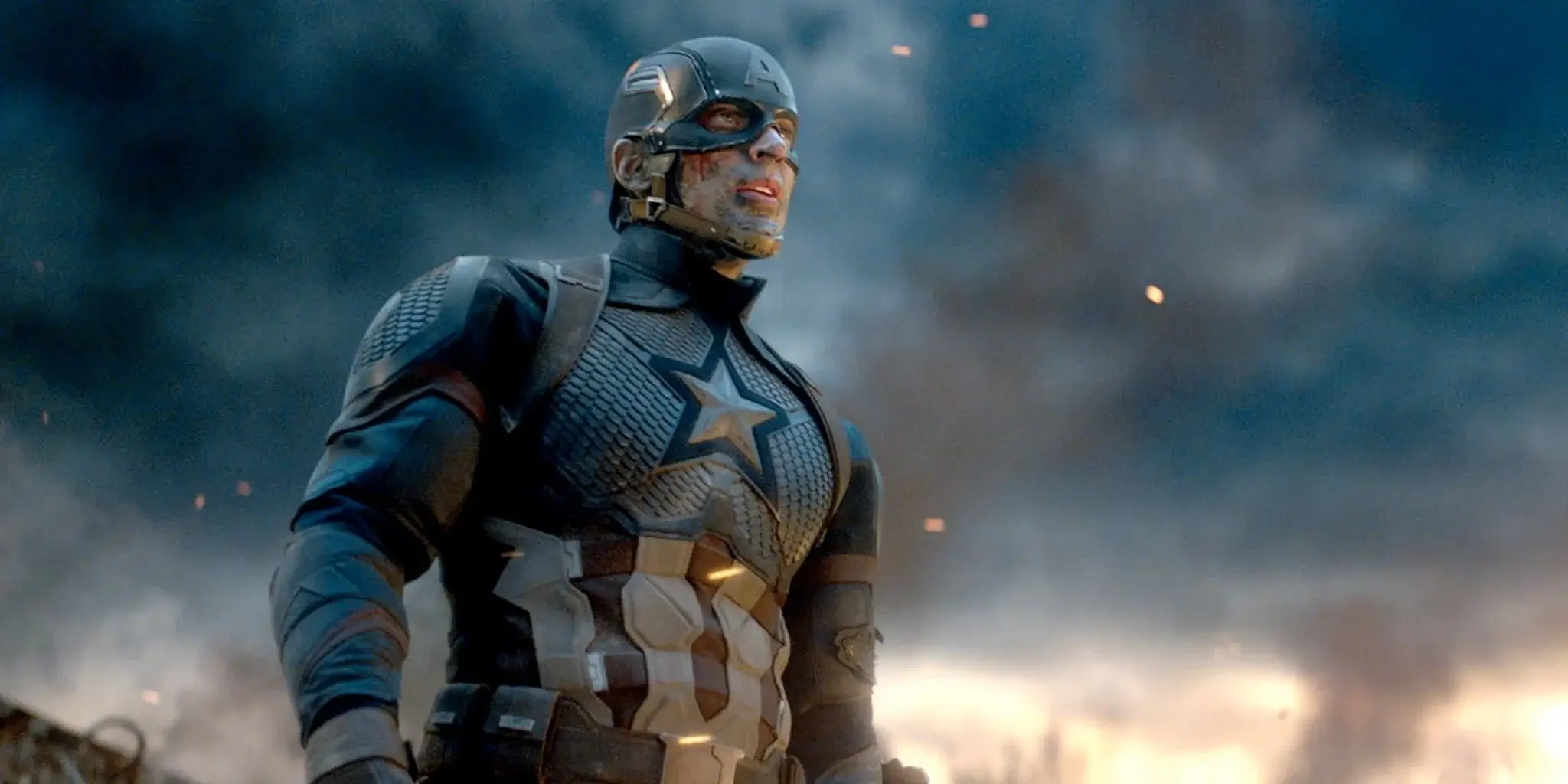 Chris Evans in Avengers: Endgame as Steve Rogers 