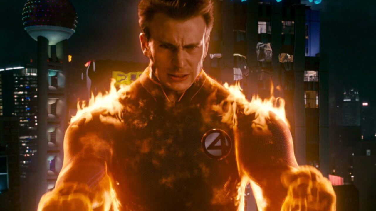 Chris Evans thinks playing Human Torch is easier than Captain America