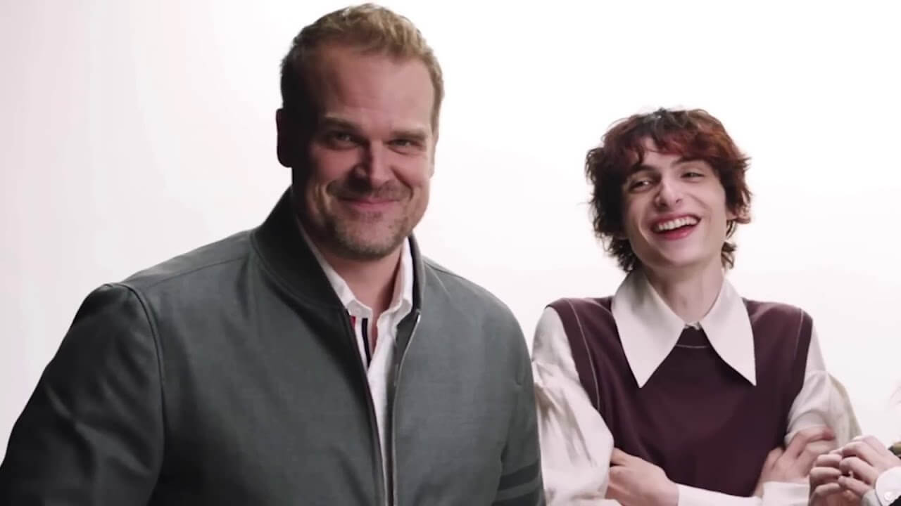 David Harbour and Mike Wheeler teases fans 