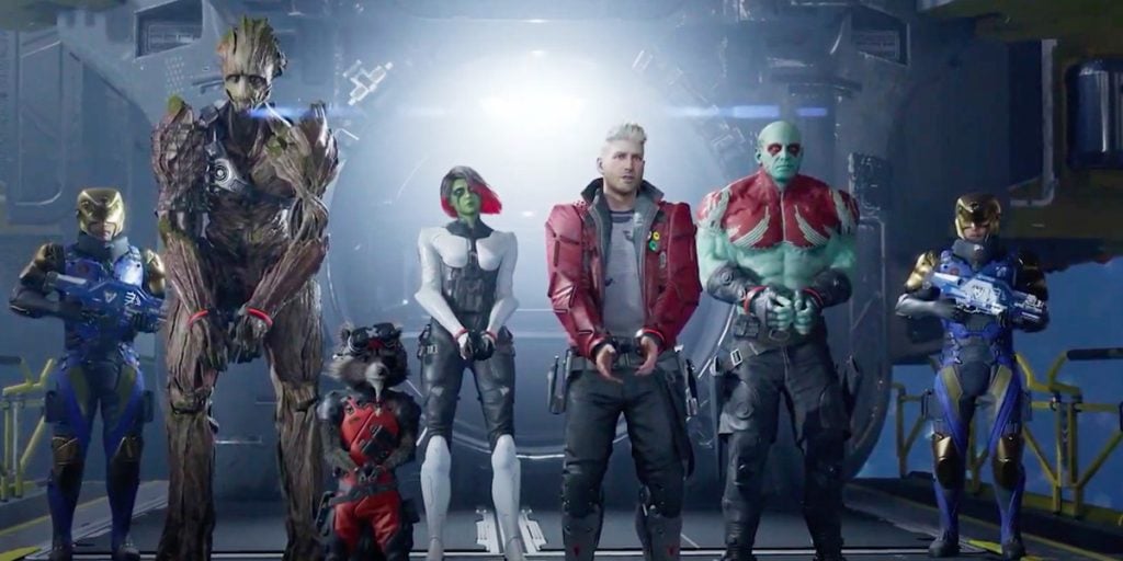 Screenshot from Marvel's Guardians of the Galaxy