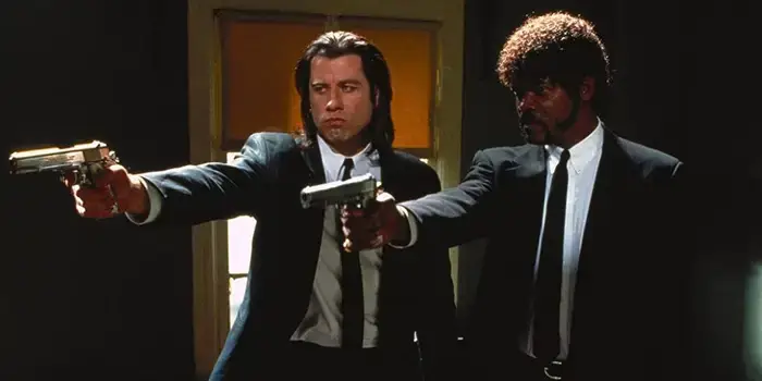 Pulp Fiction, John Travolta and Samuel L. Jackson 