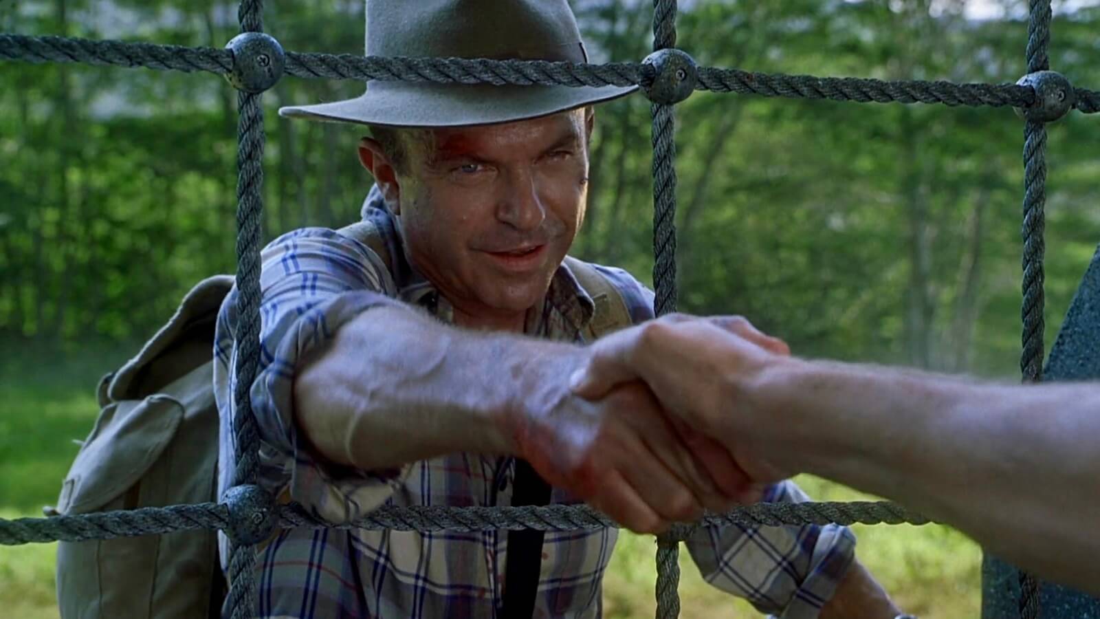 Sam Neill as Dr. Alan Grant in Jurassic Park 3