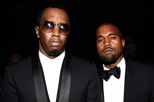 Sean Combs and Kanye West 2014 Billboard Music Awards