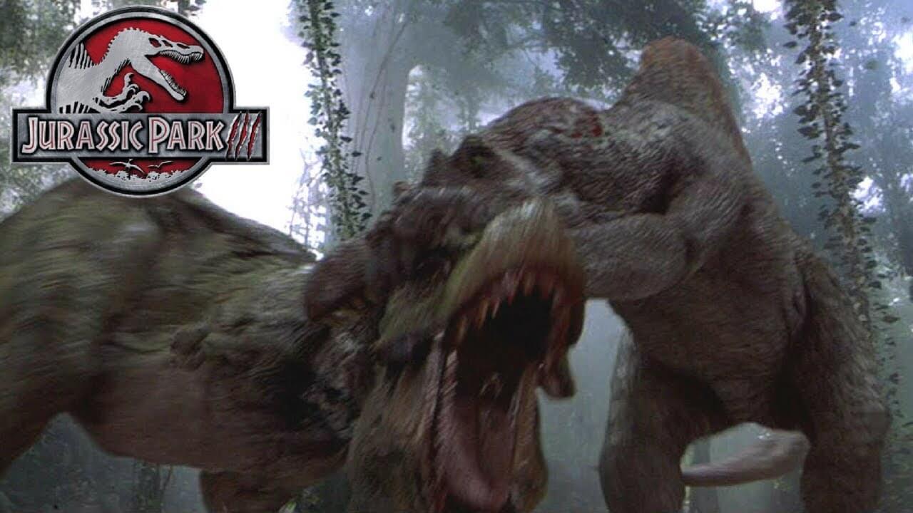 Spinosaurus vs. T-Rex - Jurassic Park 3