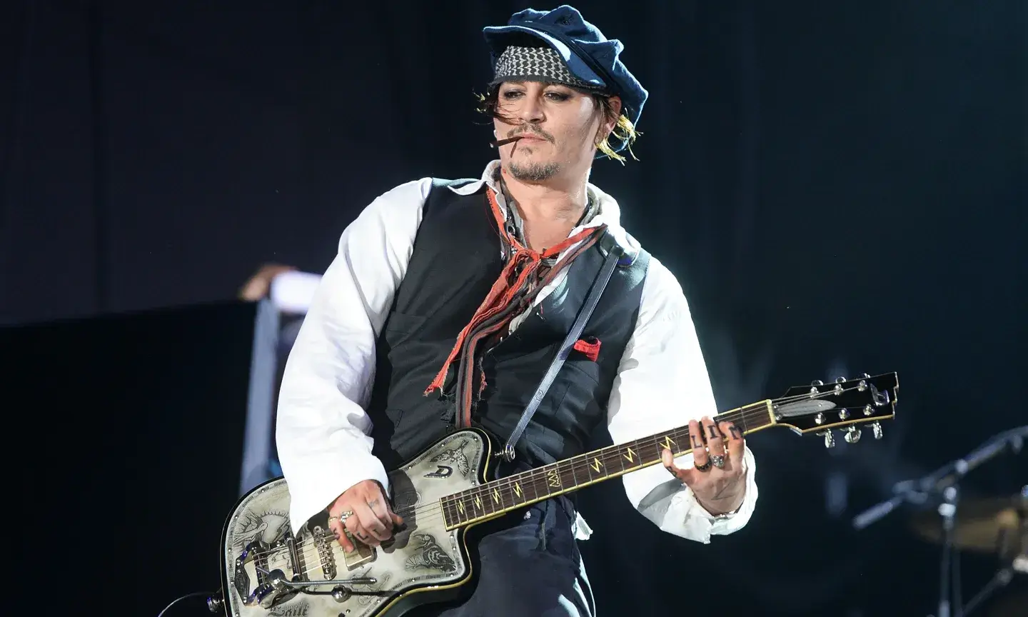 The Pirates of the Caribbean star talks about his music career 