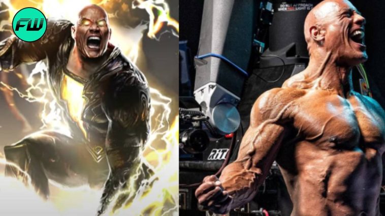 The Rock - Black Adam Body Transformation Workout