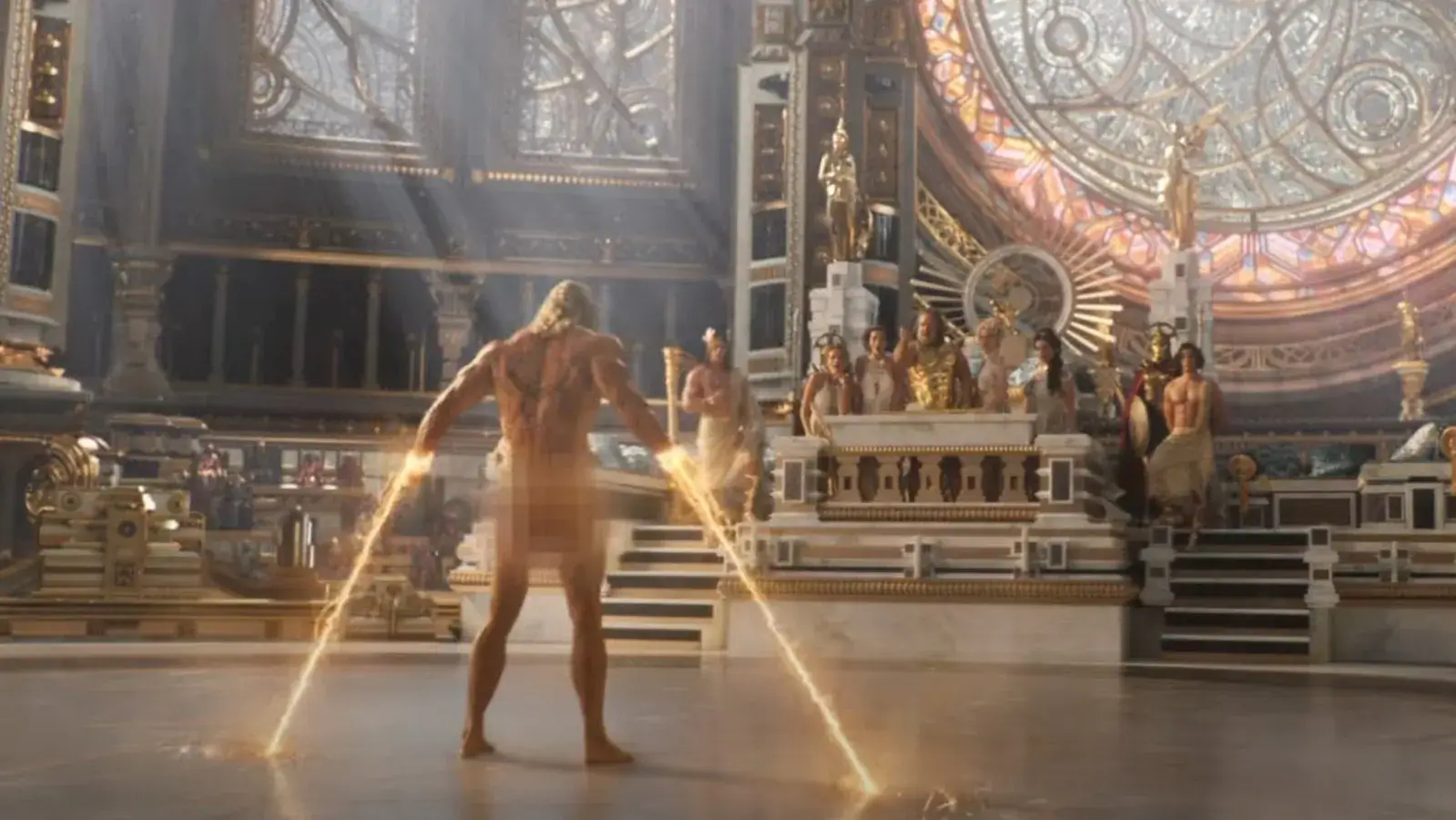 Thor: Love and Thunder nude scene 