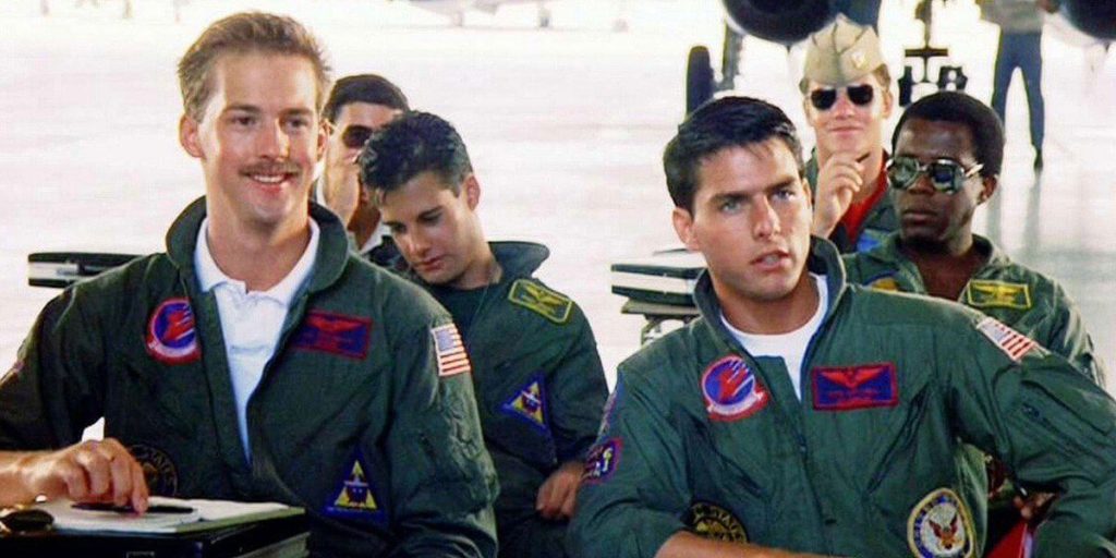 Original Top Gun Star Anthony Edwards and Tom Cruise