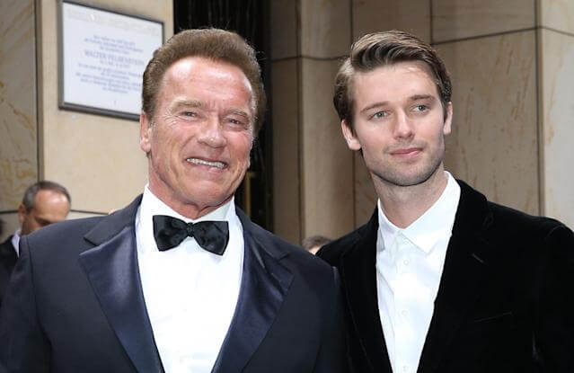 Arnold Schwarzenegger and Patrick Schwarzenegger 