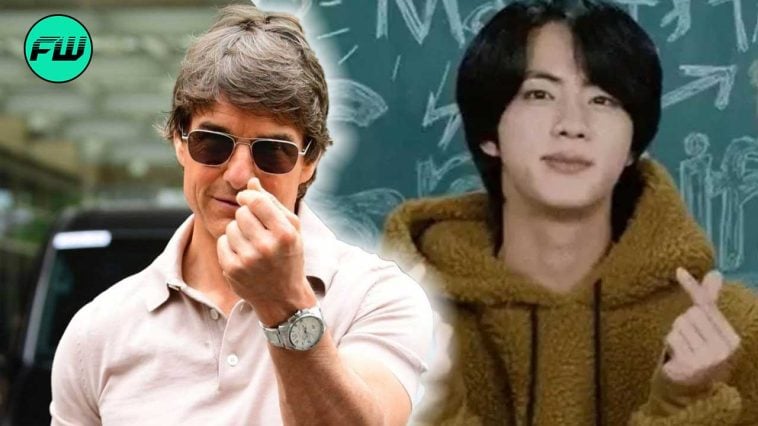 Tom Cruise Recreates BTS Finger Heart To Promote Top Gun: Maverick in South Korea As Movie Aims $1B Mark - FandomWire