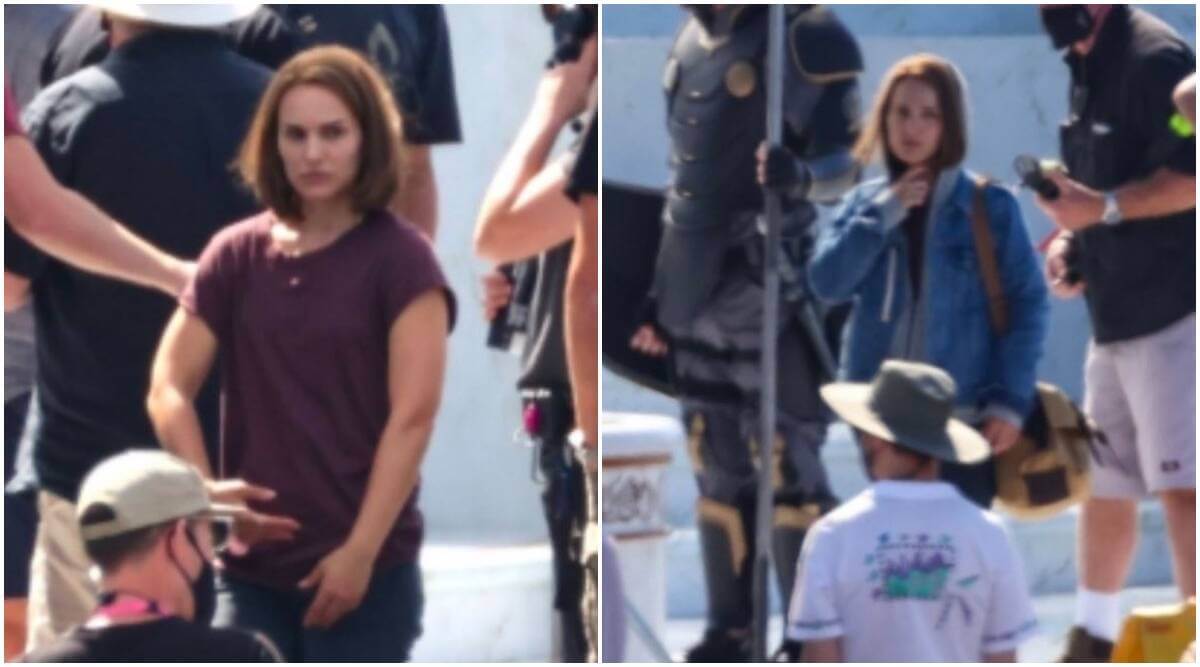 Natalie Portman's leaked set photos.