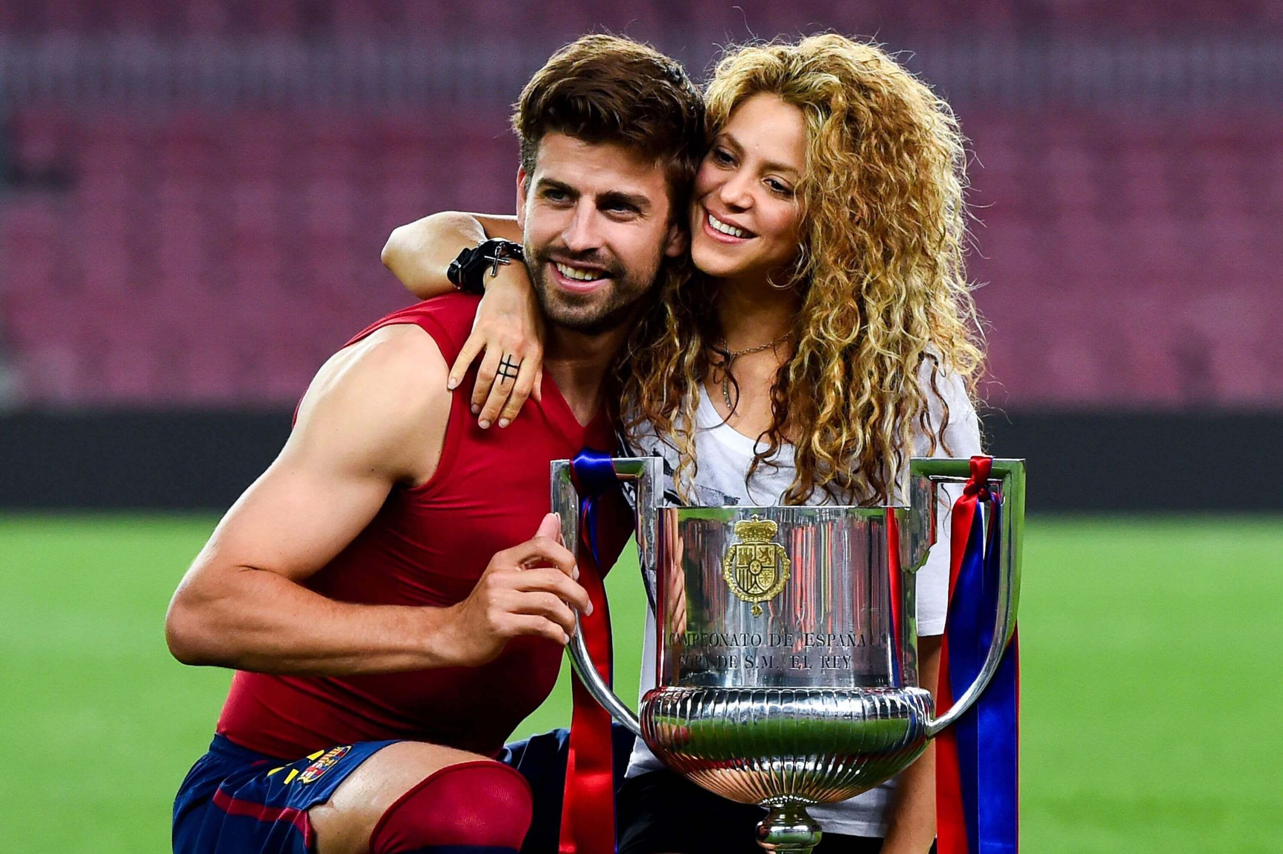 Shakira and Pique at the FIFA World Cup