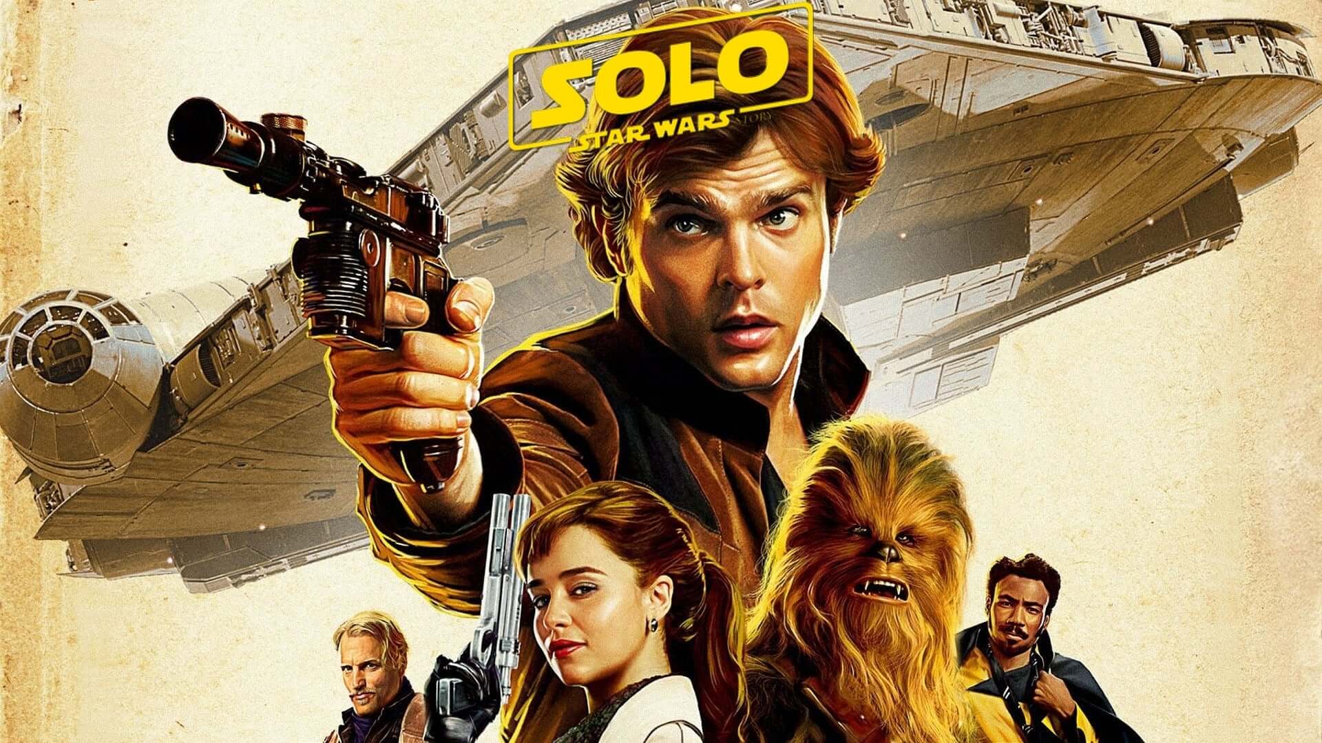 Poster of Solo: A Star Wars Story.