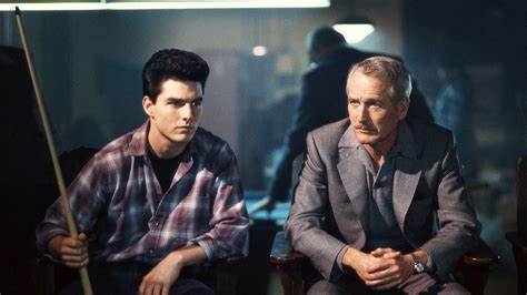 Tom Cruise and Paul Newman in The Colour of Money