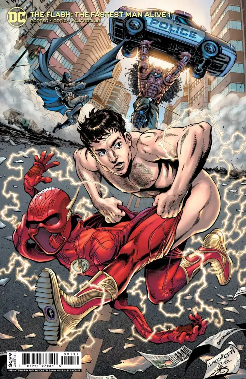 The Flash variant cover.