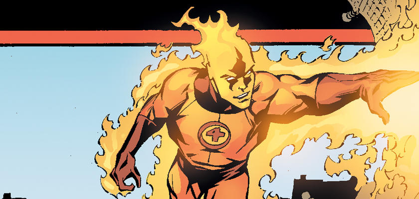 Human Torch in Fantastic Four