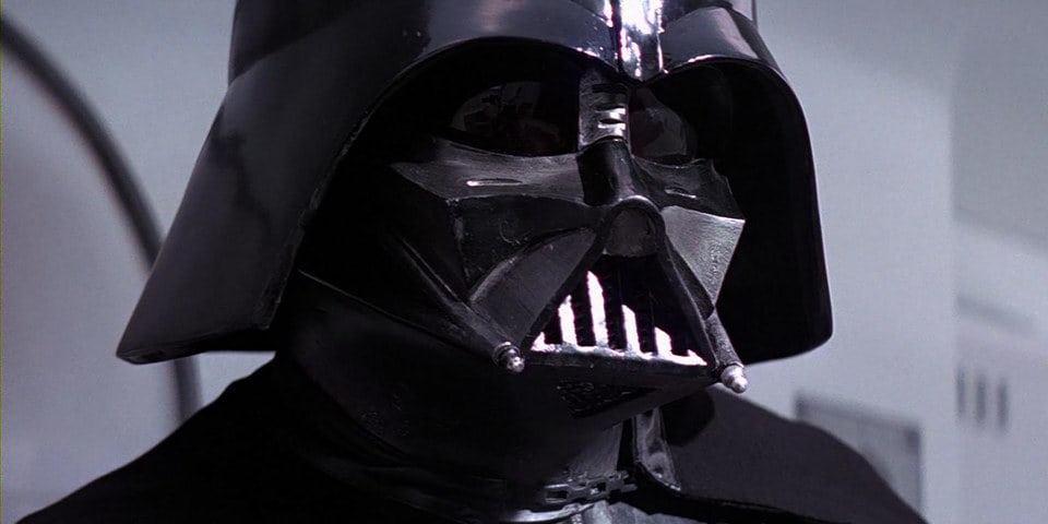 David Prowse as Darth Vader in Star Wars: A New Hope