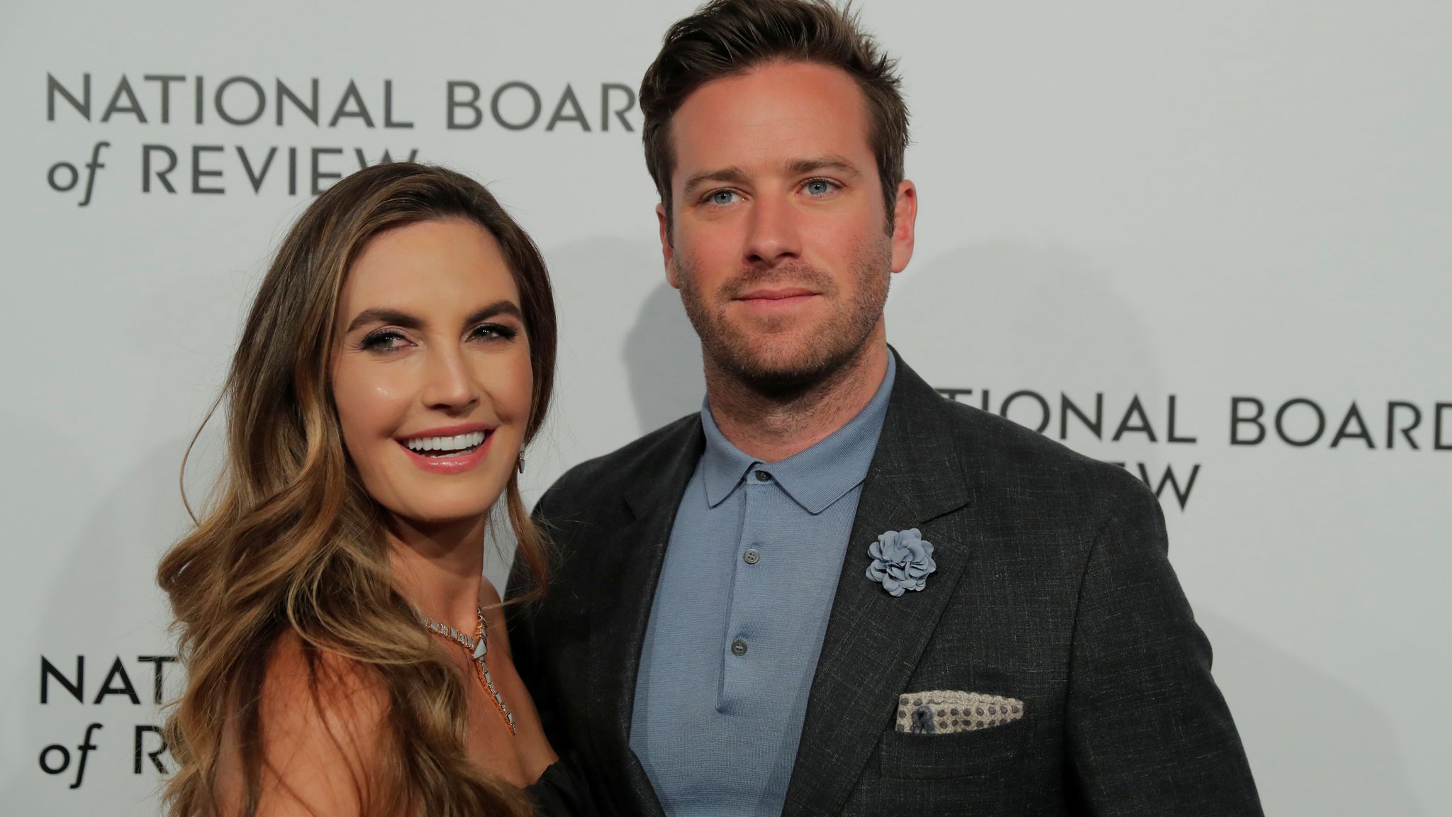 Armie Hammer with former wife, Elizabeth Chambers