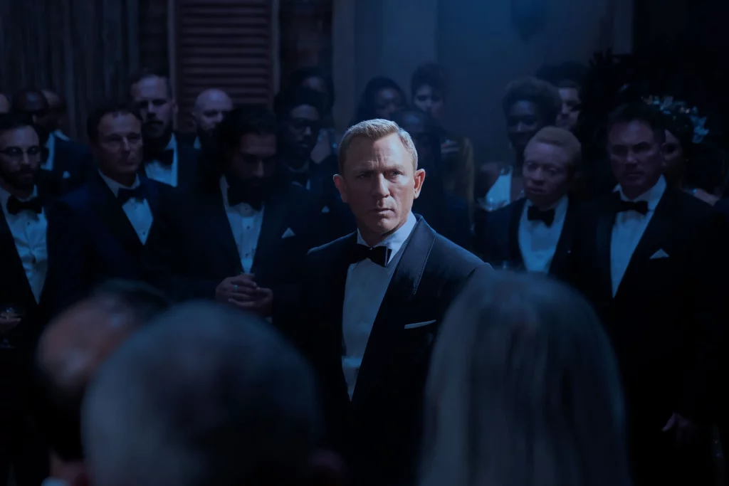 Daniel Craig as James Bond in No Time To Die.