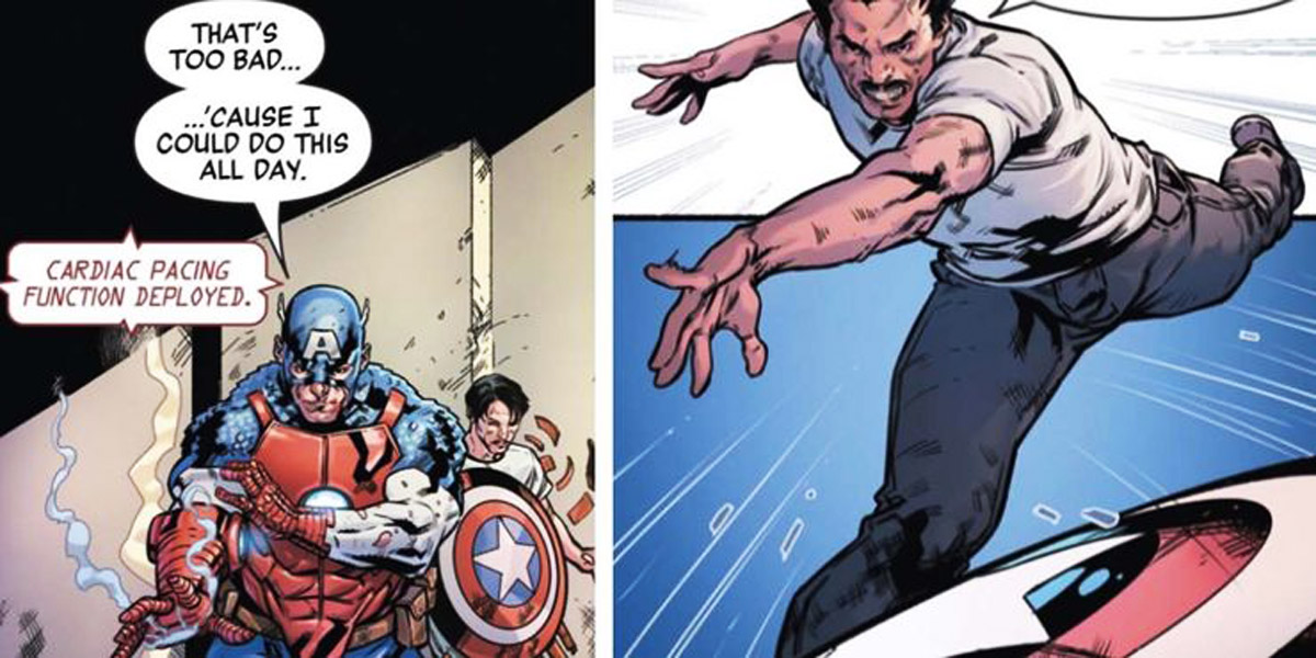 Captain America Iron Man Swap Roles