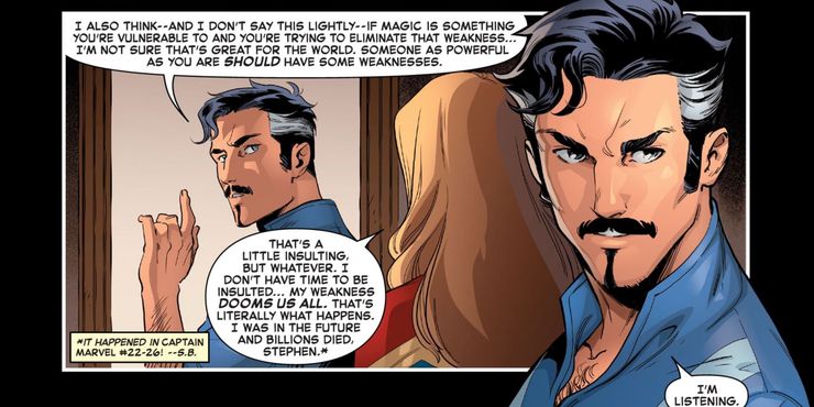 Doctor Strange Captain Marvel 28