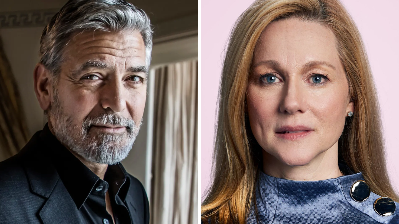 George Clooney (picture from The Guardian) narrates Paul Newman and Laura Linney (picture from The Observer) narrates Joanne Woodward