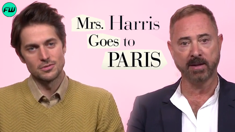 Actor Lucas Bravo & Director Anthony Fabian Talk Mrs. Harris Goes to Paris
