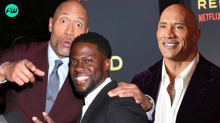 Kevin Hart Got No Chill as He Trolls The Rock So Bad He Turns Into a Puddle