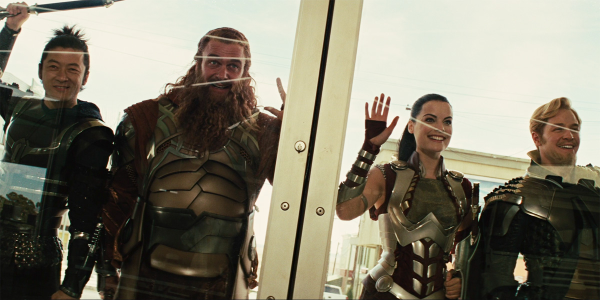 Lady Sif and the Warriors Three