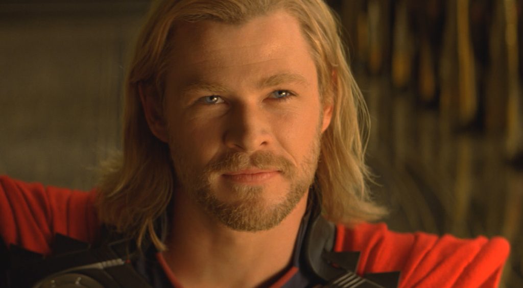 Chris Hemsworth as Thor in Thor (2011)