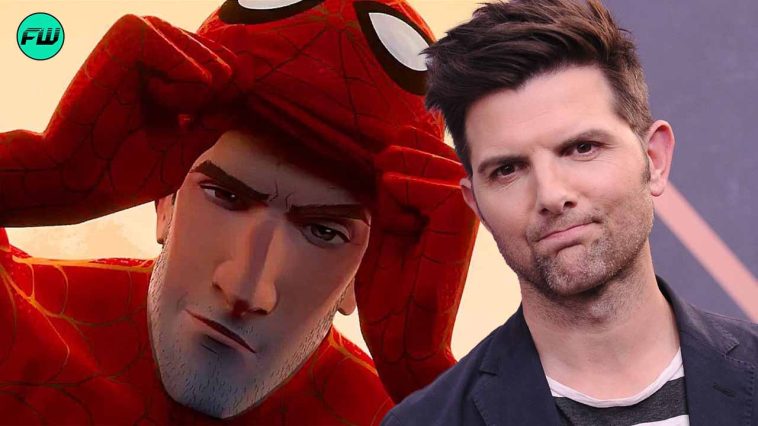 Marvel Theory Claims Adam Scott is Playing Peter B. Parker Older Spider Man from 2018s Spider Man Into The Spider Verse