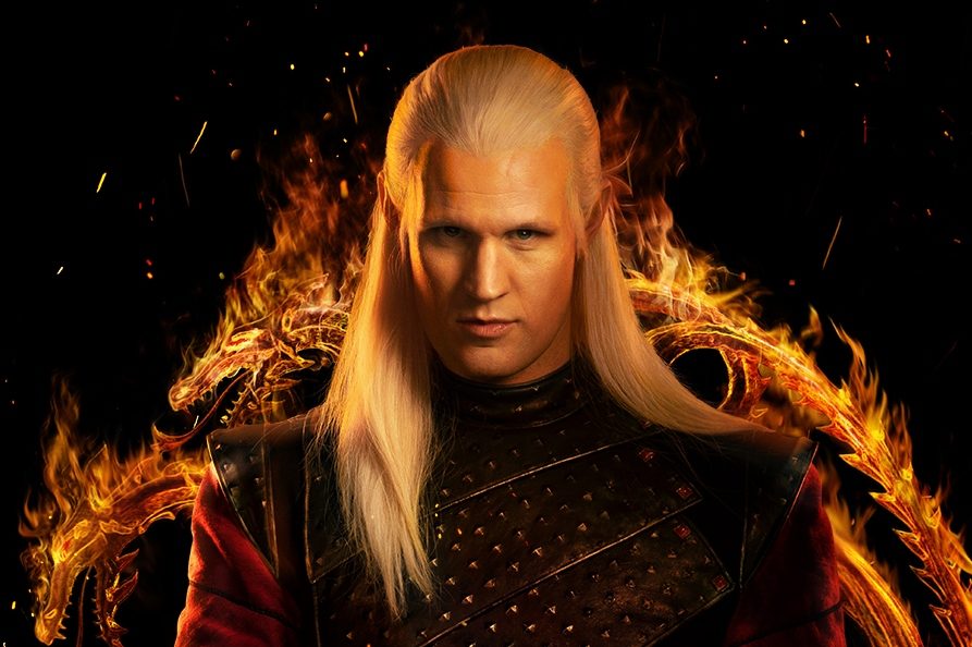Matt Smith as King Viserys Targaryen in House of the Dragon.