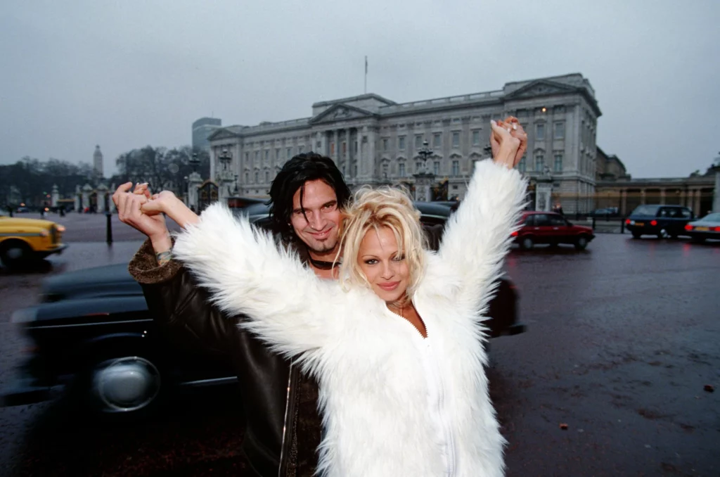 Pamela anderson and Tommy Lee