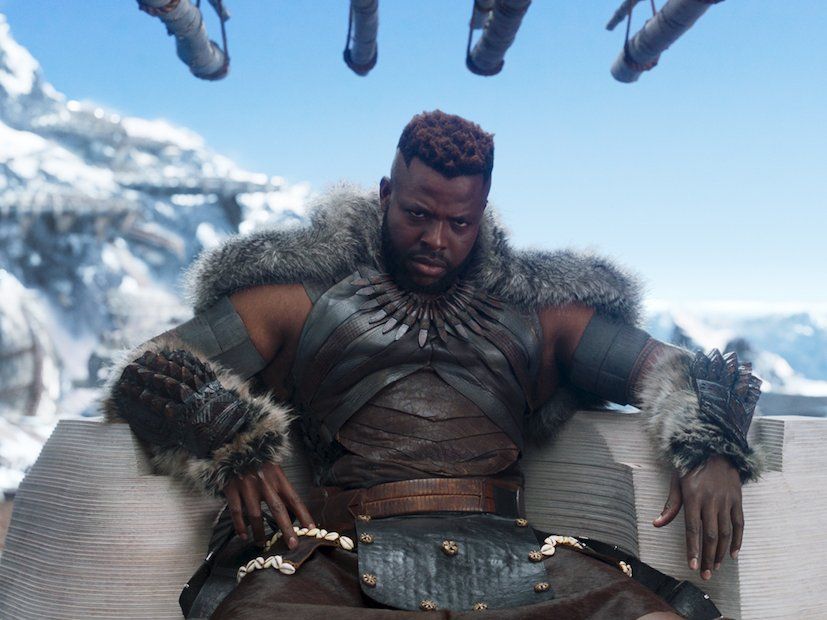 Winston Duke in The Black Panther