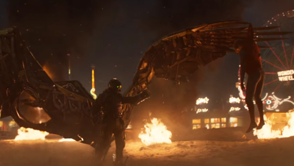 Spider-Man and Vulture fight in Homecoming