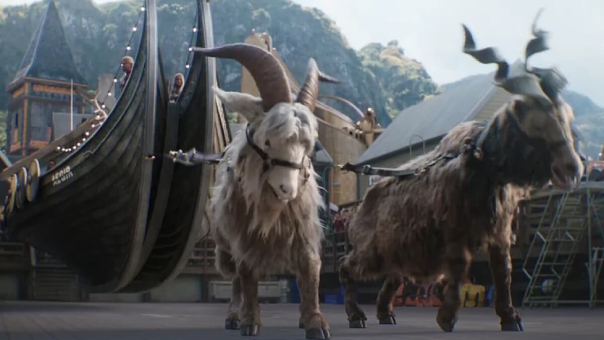 The sounds of Thor's goats inspired by Taylor Swift
