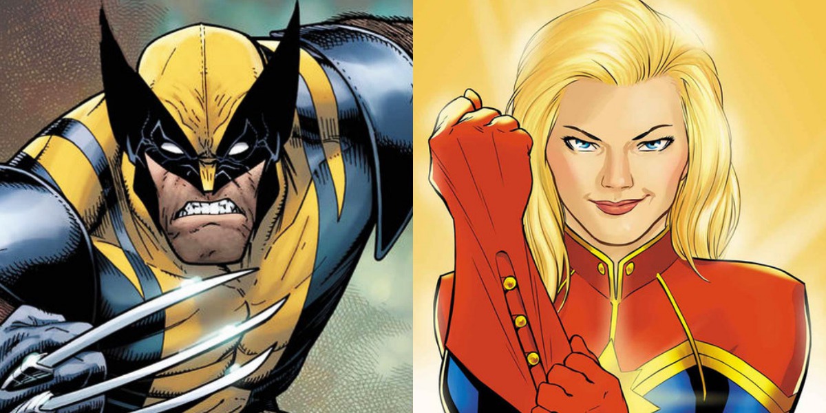 Wolverine Captain Marvel