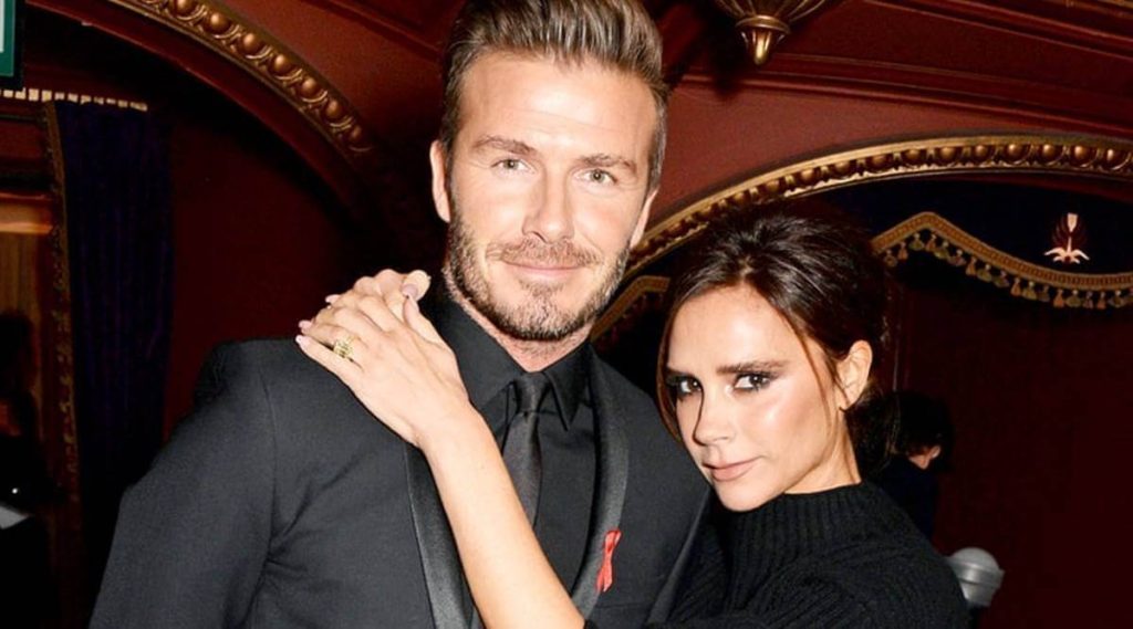 David Beckham and his wife, Victoria Beckham