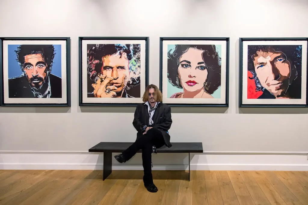 Johnny Deep's Art Collection